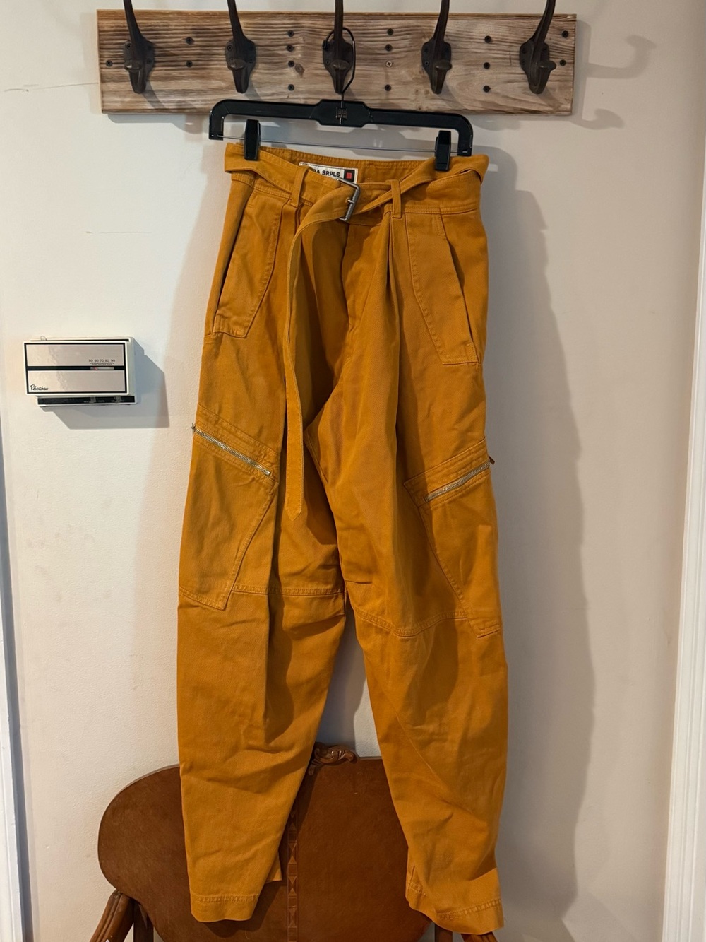 Women’s  Mustard Utility Cargo Pants